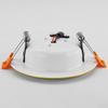 Sombrero de Paja Downlight LED de Aluminio Completo Empotrado Luz de Techo para Sala de Estar Antivaho Resaltado Hogar Luz de Apertura Luz de Techo Venta al por Mayor de Fábrica