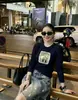 Top de Manga Larga de Algodón Acanalado para Mujer Guangzhou Shisanxing, Directo de Fábrica, 220g, Cuello Redondo, Corte Ajustado, Capa Base, Segunda Entrega de Verano, Suministro Exclusivo