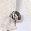 Anillo de Calavera Estilo Europeo y Americano para Hombre ins Anillo Plateado de Personalidad Trendy Joyería de Calavera Joyería de Personalidad Punk
