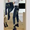 Jeans de Verano 2025 para Papá Nuevo para Mujer, Pantalones Tipo Zanahoria, Tallas Grandes, Pantalones Adelgazantes para Cuerpo con Forma de Pera, Pantalones Harem
