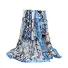 Bufanda Camuflajeada Estampada de Temporada de Comercio Exterior Transfronterizo, Estilo de Lujo Ligero para Mujer, Chal, Productos Más Vendidos en Plataformas Transfronterizas