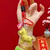 Colgante Año del Caballo, Oro Puro 999, Llavero de Riqueza Instantánea, Colgante para Bolso, Buena Suerte, Cadena para Teléfono de Caballo Pequeño, Regalo Empresarial