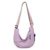 Bolso de Hombro Ligero Casual Simple Tipo Bollo Bolso Cruzado Japonés Ruiying Mochila para Estudiante Universitaria Viajero de Clase