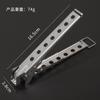 En stock Clip anti-escaldaduras Clip para tazón Cocina doméstica Acero inoxidable Bandeja antideslizante Clip para empaquetar Plato para tazón Anti-escaldaduras Mano