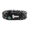 Pulsera de Paracord de Supervivencia al Aire Libre Pulsera de Emergencia para Salvar Vidas Brújula de Camping Pedernal Silbato Pulsera de Paracord al por Mayor