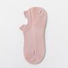 Calcetines de Algodón de Color Sólido para Mujer para Primavera y Verano, Antibacterianos, Resistentes al Olor, Estilo Descalzo, Calcetines Cortos Blancos sin Costuras con Soporte para el Tobillo