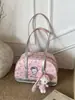 Bolso Femenino de Moda de Gran Capacidad, Diseño de Alta Gama, Bolso Cruzado de Hombro Casual para Negocios, Bolso de Mano con Estampado para el Brazo