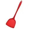 Olla Antiadherente de Grado Alimenticio Espátula Especial Juego de Silicona Resistente a Altas Temperaturas con Espátula de Silicona Casera Colador Cuchara para Sopa Utensilios de Cocina