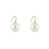 Pendientes Grandes de Perlas Estilo Francés para Mujer, Lujo Accesible, Pendientes de Gama Alta, Nueva Moda 2026 y Joyería Versátil para Orejas