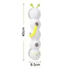 Brinquedo Interativo Inteligente para Gatos com Cauda de Presa Substituível Brinquedo de Minhoca com Movimento Inteligente para Gatos de Interior Design de Lagarta Interativa Brinquedo para Gatos e Cachorros