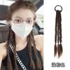 Peluca de boxeo de cuerda de color trenza chica caliente dulce personalidad fresca alta temperatura seda trenza hecha a mano trenza sucia fuente fábrica punto estable