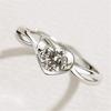Anillo coreano de moda con forma de corazón y diamantes, recomendado para mano rápida en vivo, anillo abierto, anillo de boda creativo con diamantes