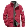 Jaqueta de Lã Nova Outono e Inverno 2022 Masculina Casual para Exterior Moletom de Veludo Dupla Face Masculino 2218