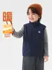 Chaleco Europeo para Niños Invierno Más Terciopelo Engrosado Top para Niño Ropa Nueva para Niños Ropa para Bebés Ropa de Invierno