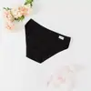 Comercio Exterior Transfronterizo al por Mayor Calzones de Algodón para Mujer, Bikini Multicolor de Canalé, Ropa Interior Transpirable de Cintura Baja Levanta Glúteos para Mujer