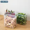 Cesta de almacenamiento BNBS para montar en la pared sin taladro para cebollas, jengibre y ajo, caja de almacenamiento de jengibre para uso doméstico, cesta de almacenamiento de cocina para montar en la pared