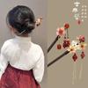 Grampo de Cabelo com Borla Antigo Novo Pente de Madeira Chinês Feminino Grampo de Cabelo Estilo Chinês Princesa Hanfu Passo a Passo Cabelo Acessórios de Cabelo