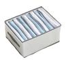 Caja organizadora divisoria artifacto de almacenamiento de ropa para pantalones plegable de tablero de PP caja de almacenamiento transparente para armario de noche de dormitorio