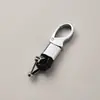 Llavero de cuerda trenzada de fábrica, accesorios de ferretería, hebilla de herradura, colgante para llave de coche, accesorios de moda para coche