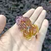 Decoraciones de fortuna valiente de cristal oficina hogar escritorio inauguración feng shui manualidades de vidrio adornos fábrica venta al por mayor