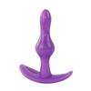 Plug anal de geléia portátil para viagem silicone duas bolinhas caixa traseira massagem nas nádegas masculina feminina fornecimento de fábrica