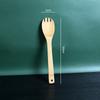 Juego de Utensilios de Cocina de Bambú Nan al por Mayor 30CM Espátula de Bambú Resistente a Altas Temperaturas Cuchara Juego Completo Juego de Seis Piezas Se Puede Grabar Venta Directa de Fábrica