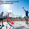Red de Práctica de Baloncesto Universal con Red de Retorno de Balón, 10*6 pies, Varios Tamaños, Red de Entrenamiento para Personas Perezosas, Red de Entrenamiento para Cancha de Baloncesto