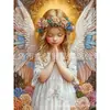 Pintura de Diamantes 5D Flor del Paisaje de Comercio Exterior Transfronterizo Adhesivo de Diamantes Hecho a Mano DIY Pintura Decorativa para Sala de Estar Dormitorio Adornos