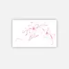 Adesivos de Tatuagem Estilo Ins Flor de Lírio Rosa Borboleta, À Prova d'Água e Duradouros, Estilo Sexy para Ombro e Clavícula, Adesivos de Tatuagem Realistas