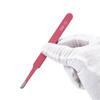Pinzas para pestañas postizas acero inoxidable pinzas rosas punta pinzas doradas de pluma para injerto diy pinzas rectas codo