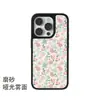 Funda de teléfono floral estilo coreano para Apple 18promax, modelo para chicas, agujero grande, carcasa dura, iPhone16pro