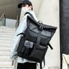 Mochila enrollable de moda estilo coreano personalizada por el fabricante para hombre, casual, para viajes, fitness, deportes, equipaje, mochila escolar, personalización