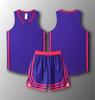 Uniforme de baloncesto transfronterizo de venta al por mayor rápida, uniforme de equipo de competición para adultos para hombres, ropa de baloncesto, camiseta transpirable de secado rápido con impresión