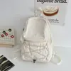 Mochila Escolar Casual Estilo Universitario Transfronteriza, Mochila Ligera de Viaje, Cordón de Moda, Fresca y Sencilla, Mochila Escolar para Estudiantes de Gran Capacidad