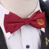 Gravata Borboleta Masculina Padrinho Noivo Vermelho Vinho Gravata Preta Camisa Social Vestido Casamento Vermelho Estilo Coreano Laço para Mulheres