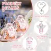 Llavero Colgante Ángel de la Guarda Creativo Transfronterizo Regalo para Baby Shower Comunión Bautizo Cumpleaños Boda Festival