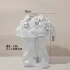Buquê de Botões de Flor de Alto Padrão, Buquê da Noiva, Buquê de Casamento, Buquê de Botões de Flor Moderno de Alto Padrão