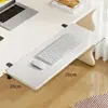 Placa de Extensión para Escritorio para Uso Doméstico, Placa de Extensión Ensanchada sin Taladro, Reposamanos, Bandeja Plegable Ensanchada para Teclado de Escritorio de Oficina