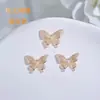 Joias de Arte para Unhas Fantasia Nova Aurora Japonesa e Coreana Decoração de Casamento Display de Adorno de Cabeça Aro de Cabelo de Princesa Acessórios de Pente de Cabelo Borboleta