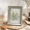 [Venda Direta da Fábrica] Nova Mesa Porta-Retrato Estilo Ins, Fotos de Casamento Literárias e Frescas, Para Pendurar na Parede, Vários Tamanhos Disponíveis