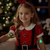 Nuevas Pegatinas de Tatuaje Luminosas de Regalo de Navidad para Niños Dibujos Animados Copo de Nieve Tatuaje Facial Impermeables y Resistentes al Sudor Pegatinas Luminosas