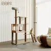 Estrutura de Escalada para Gatos, Árvore de Escalada para Gatos, Estrutura de Escalada Grande Específica para Gatos, Estrutura de Escalada com Cama de Gato Integrada, Estrutura de Escalada Grande de Luxo para Gatos