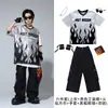 Ropa de Calle de Hip Hop de Moda para Niños Disfraces de Performance de Batería Estilo Hip Hop para Niños y Niñas Moda Urbana