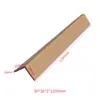 30*3 decoración directa de fábrica protección de esquina tipo L borde de papel kraft esquina yang embalaje de marco de puerta de baldosa cerámica línea de protección anticolisión
