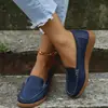 2026 Verão Novo Comércio Exterior Tamanho Plus Sapatos Mocassins Femininos de Solado Grosso Casuais Confortáveis Solado Anabela Mocassins Estilo Étnico