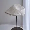 Boné Fashion com Estampa de Renda Vintage para Mulheres, Boné de Beisebol Casual Versátil de Verão Que Faz o Rosto Parecer Menor, Usado ao Contrário como um Boina