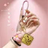 Colgante Dorado, Feliz Cumpleaños, Hazte Rico, Ponte Guapa, Llavero de Nuevo Estilo, Colgante para Bolsa de Teléfono Móvil, Accesorio Pequeño, Color Dorado