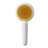 Peine para Gatos con Agujas de Acero Inoxidable, Peine de Agujas para Mascotas para Eliminar el Pelo Suelto, Eliminación de Pelo con un Solo Toque, Masaje y Aseo, Peine para Mascotas