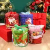 Caja de Manzana Navideña Caja de Papel Caja de Regalo de Manzana Nochebuena Caja de Regalo de Santa Claus Caja de Empaque Caja de Empaque Creativa para Regalo