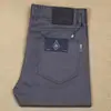 Pantalones casuales de moda para hombre, de Lyocell para primavera y verano, cinco bolsillos, suaves, sedosos, transpirables, finos, cintura recta, elásticos